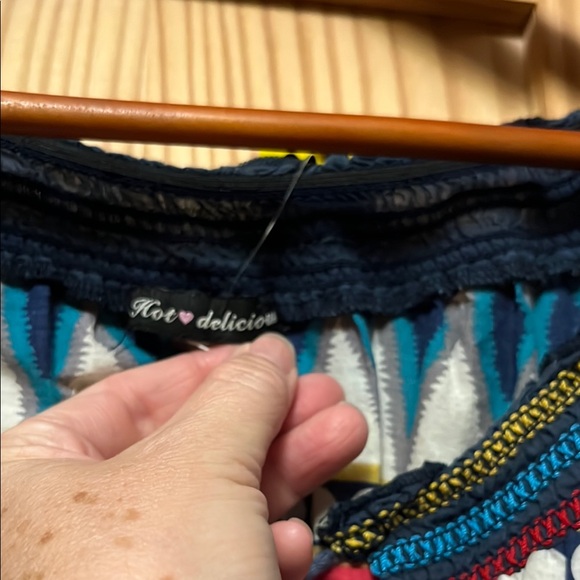 🍒 🍒 brand Hot & Delicious Multicolor Tribal Print Tunic - Picture 2 of 5